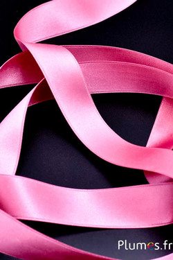 Nastro raso - 100 x 2,5 cm - rosa antico  